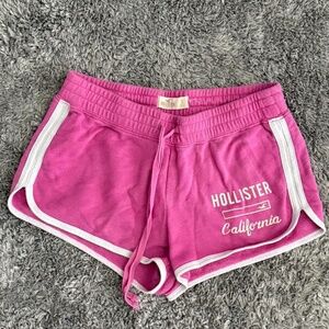pink hollister shorts